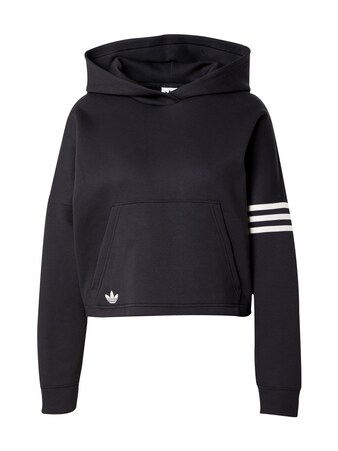 Sweatshirt 'NEUCL' in Schwarz & Schwarz