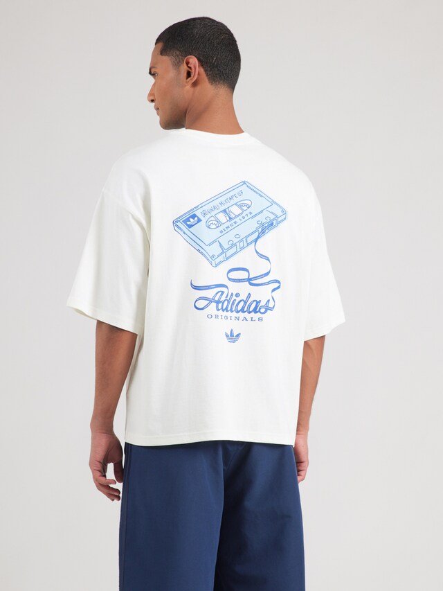 ADIDAS ORIGINALS, Majica 'Record', bijela, Image 2 of 5