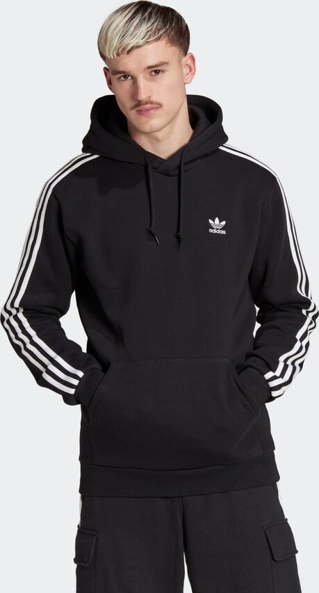 ADIDAS ORIGINALS, Sweatshirt 'Adicolor Classics 3-Stripes', Black, Image 2 of 5