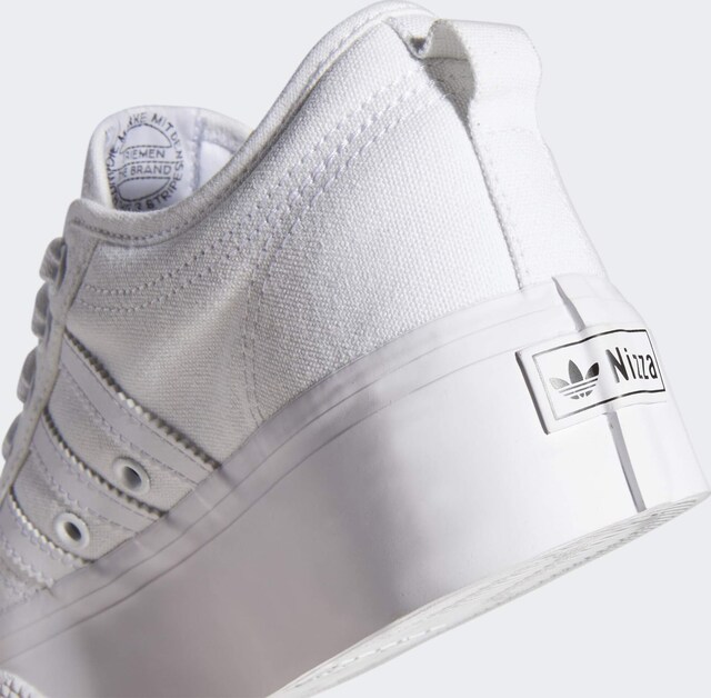 ADIDAS ORIGINALS, Sneakers 'Nizza Platform', White, Image 7 of 9