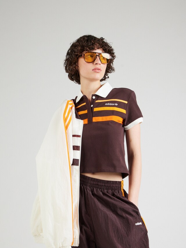 ADIDAS ORIGINALS, Sportshirt Braun, Bild 2 von 5