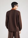 ADIDAS ORIGINALS, Poloshirt '3-Stripes Rugby Longsleeve' Braun, Bild 5 von 5