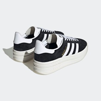 Sneaker 'Gazelle Bold' in Schwarz, Pink, Pink, Schwarz, Grün & Beige