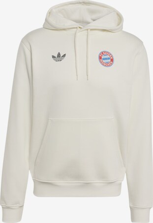 ADIDAS ORIGINALS, Sweatshirt 'FC Bayern München' Weiß