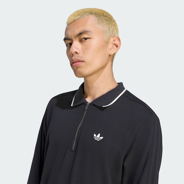 ADIDAS ORIGINALS, Poloshirt Schwarz, Bild 4 von 5