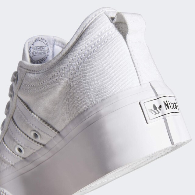 ADIDAS ORIGINALS, Sneaker 'Nizza Platform' Weiß, Bild 7 von 9