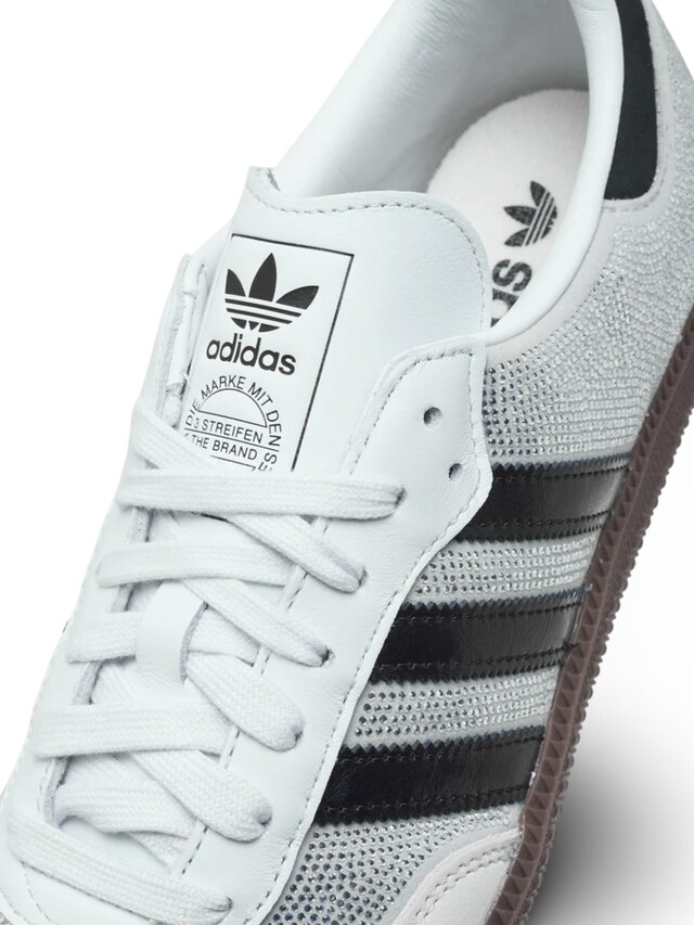 ADIDAS ORIGINALS, Sneaker low 'adidas Samba OG Rhinestone Crystal Silver'‌‌‌‌‌‌‌ Silber, Bild 3 von 5