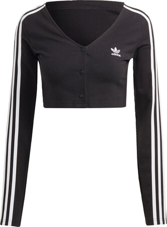 ADIDAS ORIGINALS, Shirt 'Adicolor Classics 3-Streifen' Schwarz