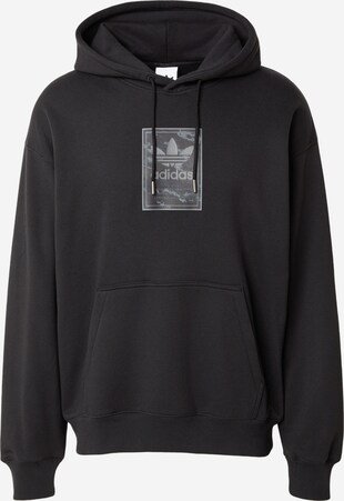 ADIDAS ORIGINALS, Sweatshirt 'CAMO HD TONGUE' Schwarz