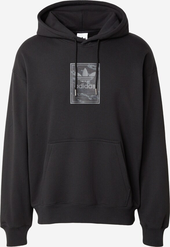 ADIDAS ORIGINALS, Sweater majica 'CAMO HD TONGUE', crna, Image 1 of 5