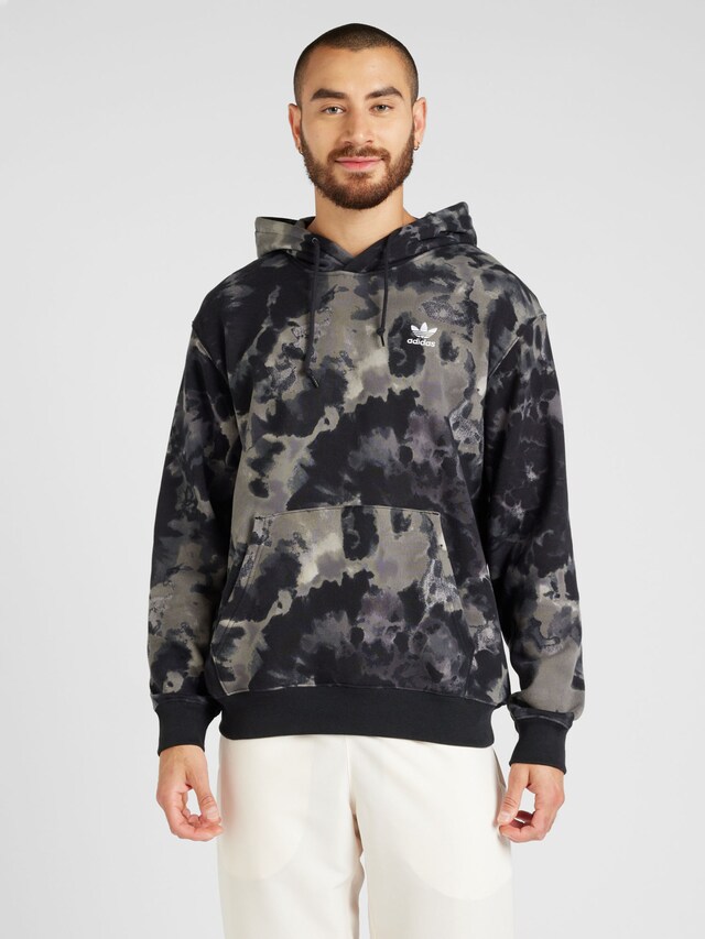 ADIDAS ORIGINALS, Sweatshirt, Black, Image 3 of 5