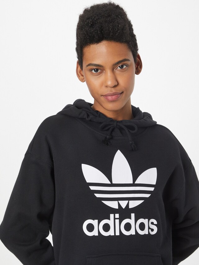 ADIDAS ORIGINALS, Sweatshirt 'Trefoil' Schwarz, Bild 5 von 5