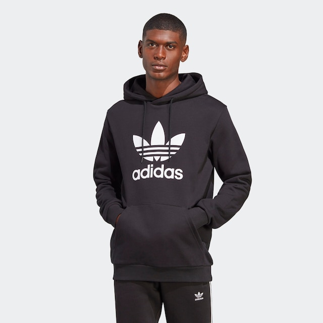 ADIDAS ORIGINALS, Sweatshirt 'Adicolor Classics Trefoil', Black, Image 2 of 5