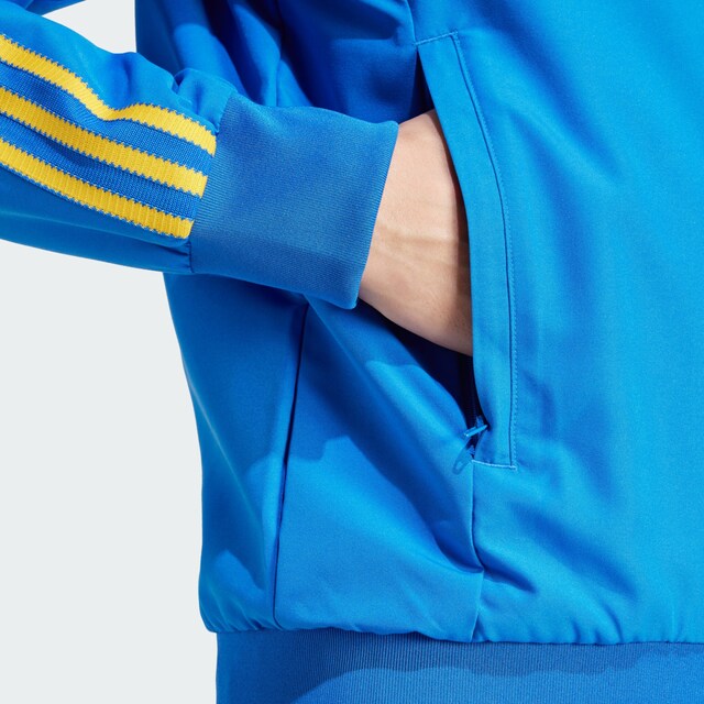 ADIDAS ORIGINALS, Athletic Jacket, Blue, Image 5 of 5