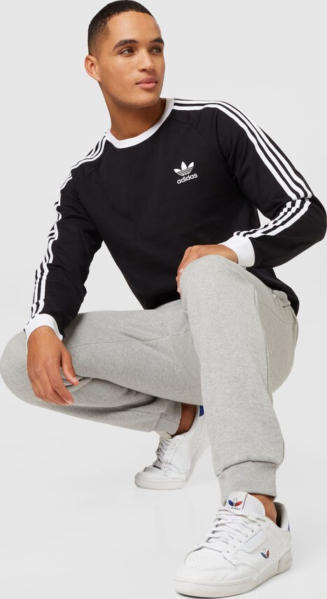 ADIDAS ORIGINALS, Shirt 'Adicolor Classic', Black, Image 4 of 5