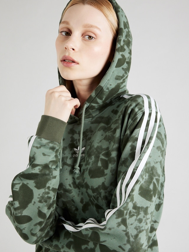 ADIDAS ORIGINALS, Sweatshirt, Green, Image 5 of 5