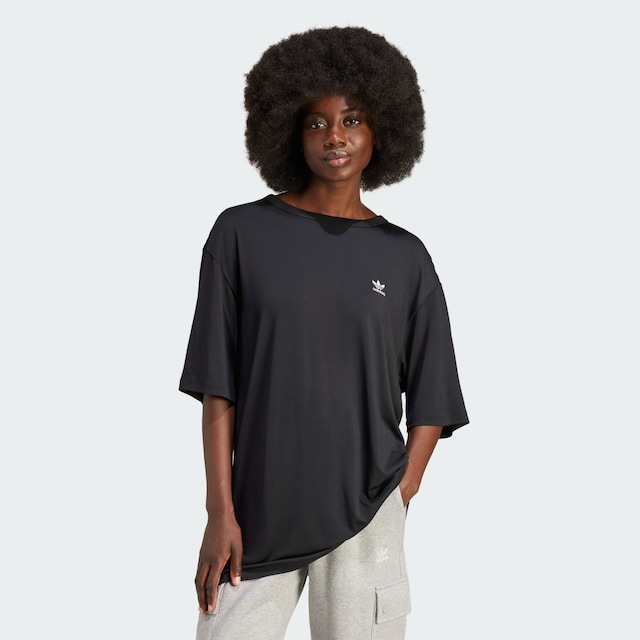 ADIDAS ORIGINALS, T-Shirt 'Trefoil' Schwarz, Bild 2 von 3
