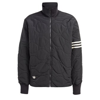 Sportjacke 'Adicolor Neuclassics' in Schwarz & Beige