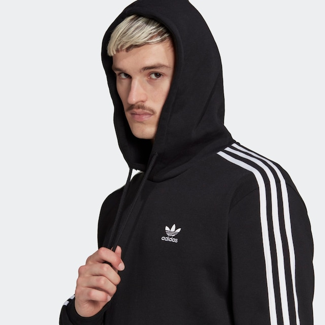 ADIDAS ORIGINALS, Sweatshirt 'Adicolor Classics 3-Stripes', Black, Image 4 of 5