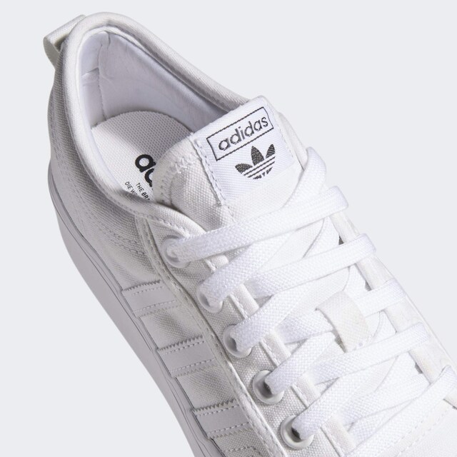 ADIDAS ORIGINALS, Sneaker 'Nizza Platform' Weiß, Bild 6 von 9