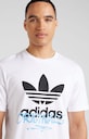ADIDAS ORIGINALS, T-Shirt 'STREET 1' Weiß & Schwarz, Bild 4 von 5