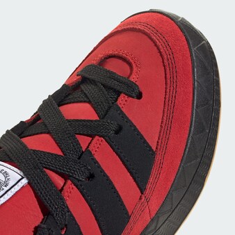 Sneaker 'Adimatic' in Rot & Schwarz