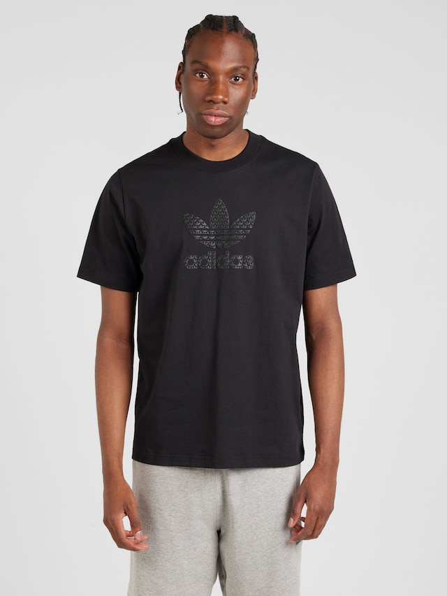 ADIDAS ORIGINALS, Shirt, Black, Image 2 of 5