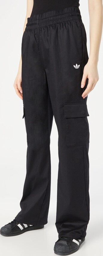 ADIDAS ORIGINALS, Cargo Pants 'Wide ', Black, Image 2 of 5