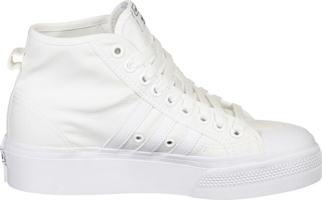ADIDAS ORIGINALS, High-Top Sneakers 'Nizza', White, Image 4 of 7