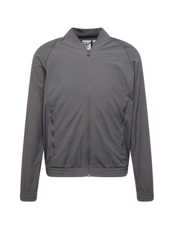 Jacke in Grau & Schwarz