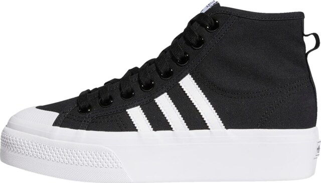 ADIDAS ORIGINALS, High-Top Sneakers 'Nizza', Black, Image 1 of 8
