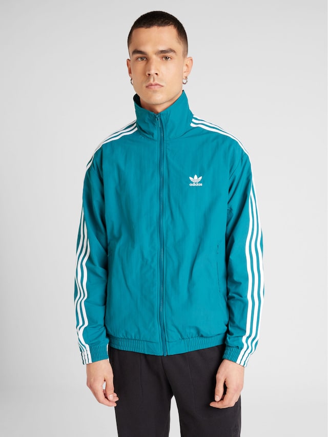 ADIDAS ORIGINALS, Jacke 'Adicolor Firebird' Grün, Bild 4 von 5