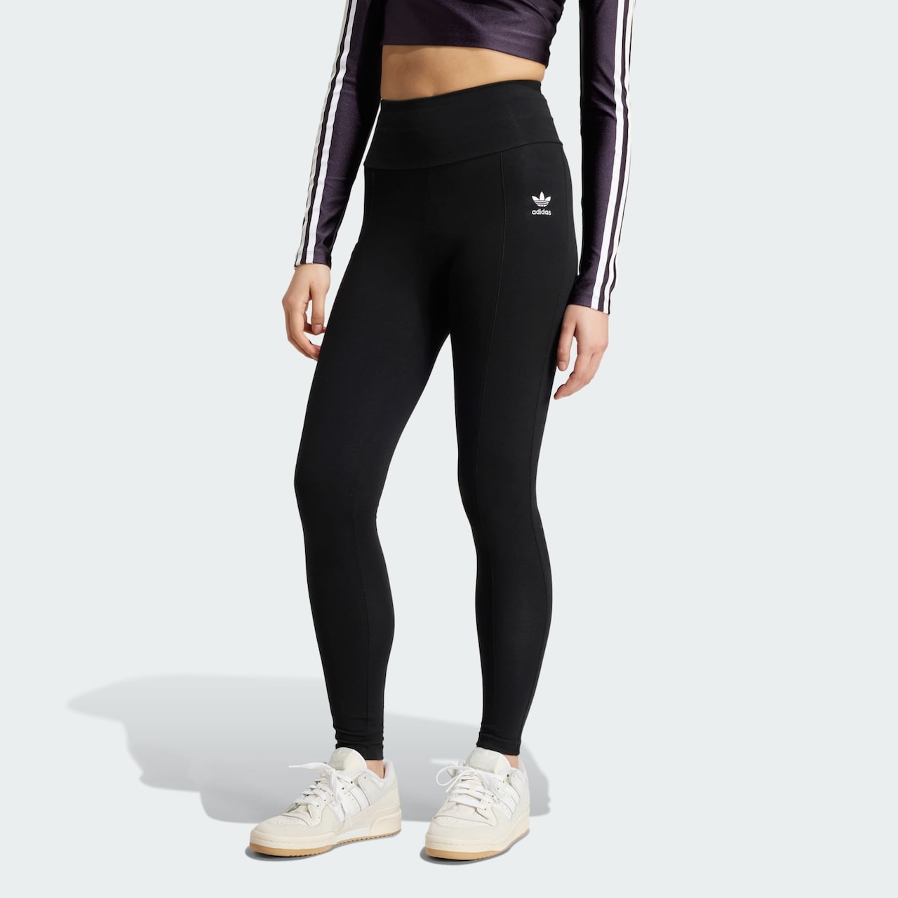 ADIDAS ORIGINALS, Leggings 'Essentials', Schwarz, Bild 2 von 5