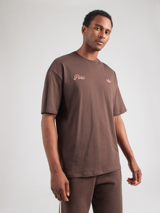 ADIDAS ORIGINALS, T-Shirt 'Paris' Braun, Bild 3 von 5