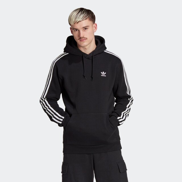 ADIDAS ORIGINALS, Sweatshirt 'Adicolor Classics 3-Stripes', Black, Image 2 of 5