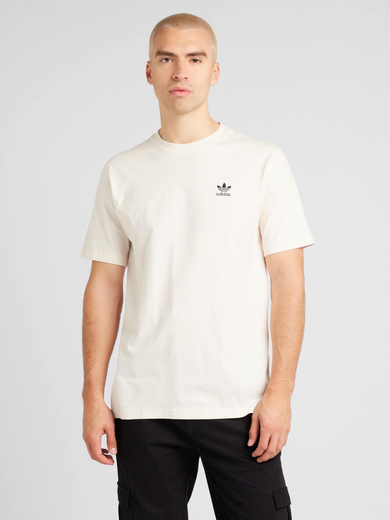 ADIDAS ORIGINALS, T-Shirt 'Trefoil Essentials', Weiß, Bild 2 von 4