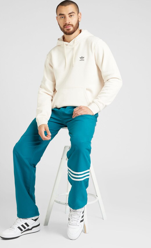 ADIDAS ORIGINALS, Sweatshirt 'Essentials', White, Image 4 of 5