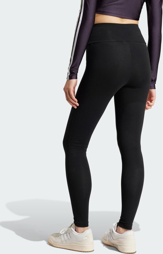 ADIDAS ORIGINALS, Leggings 'Essentials', Black, Image 3 of 5