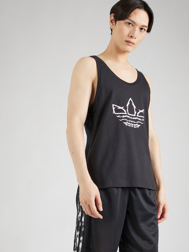 ADIDAS ORIGINALS, Shirt 'Pride', Black, Image 2 of 5