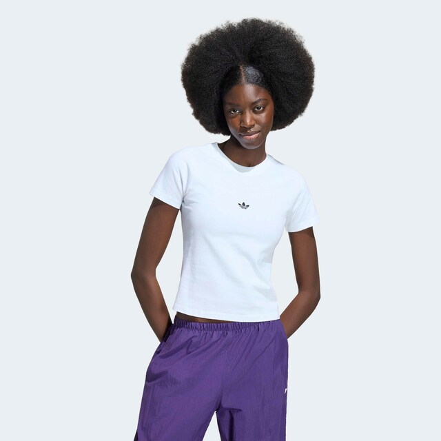 ADIDAS ORIGINALS, Shirt, White, Image 3 of 6