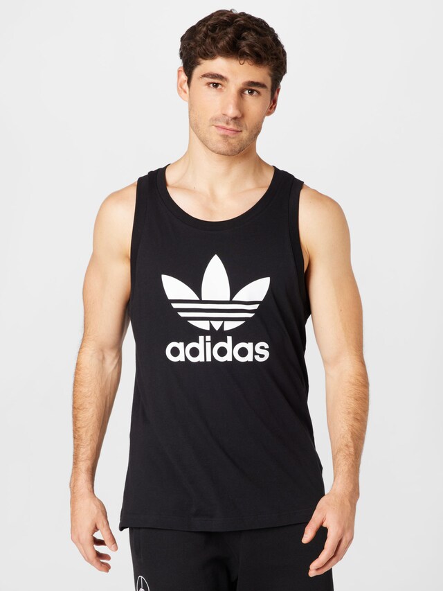 ADIDAS ORIGINALS, T-Shirt 'Adicolor Classics Trefoil' Schwarz, Bild 2 von 5