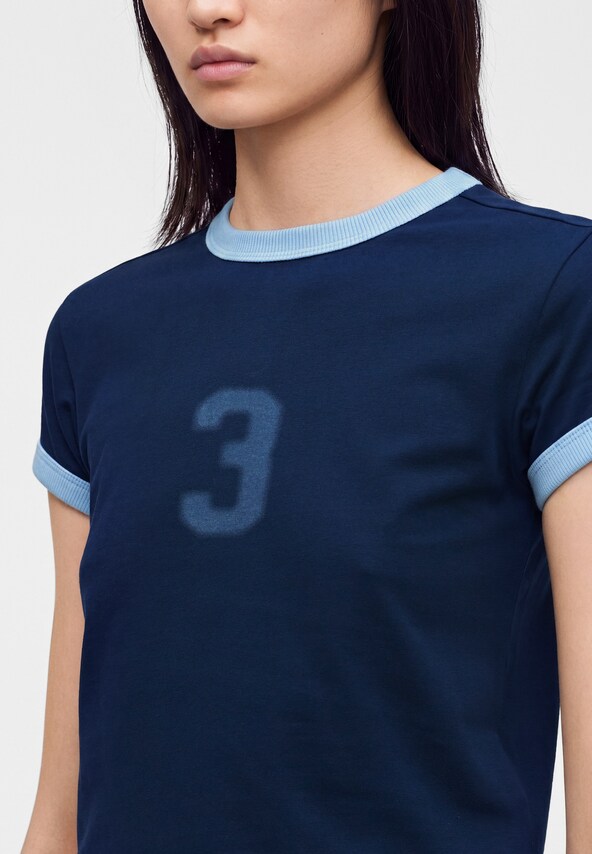 ADIDAS ORIGINALS, T-Shirt Blau, Bild 6 von 6