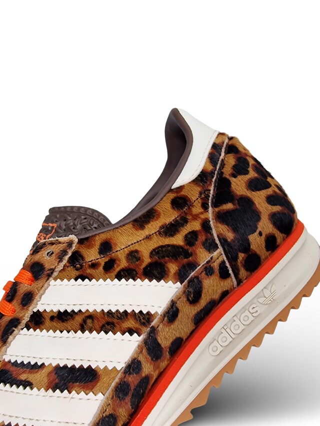 ADIDAS ORIGINALS, Sneaker low 'adidas SL 72 OG Leopard Print' Braun, Bild 2 von 3