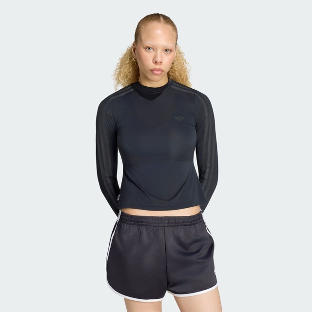 ADIDAS ORIGINALS, Shirt 'Adiluna Season 2 x Jennie' Schwarz, Bild 2 von 5