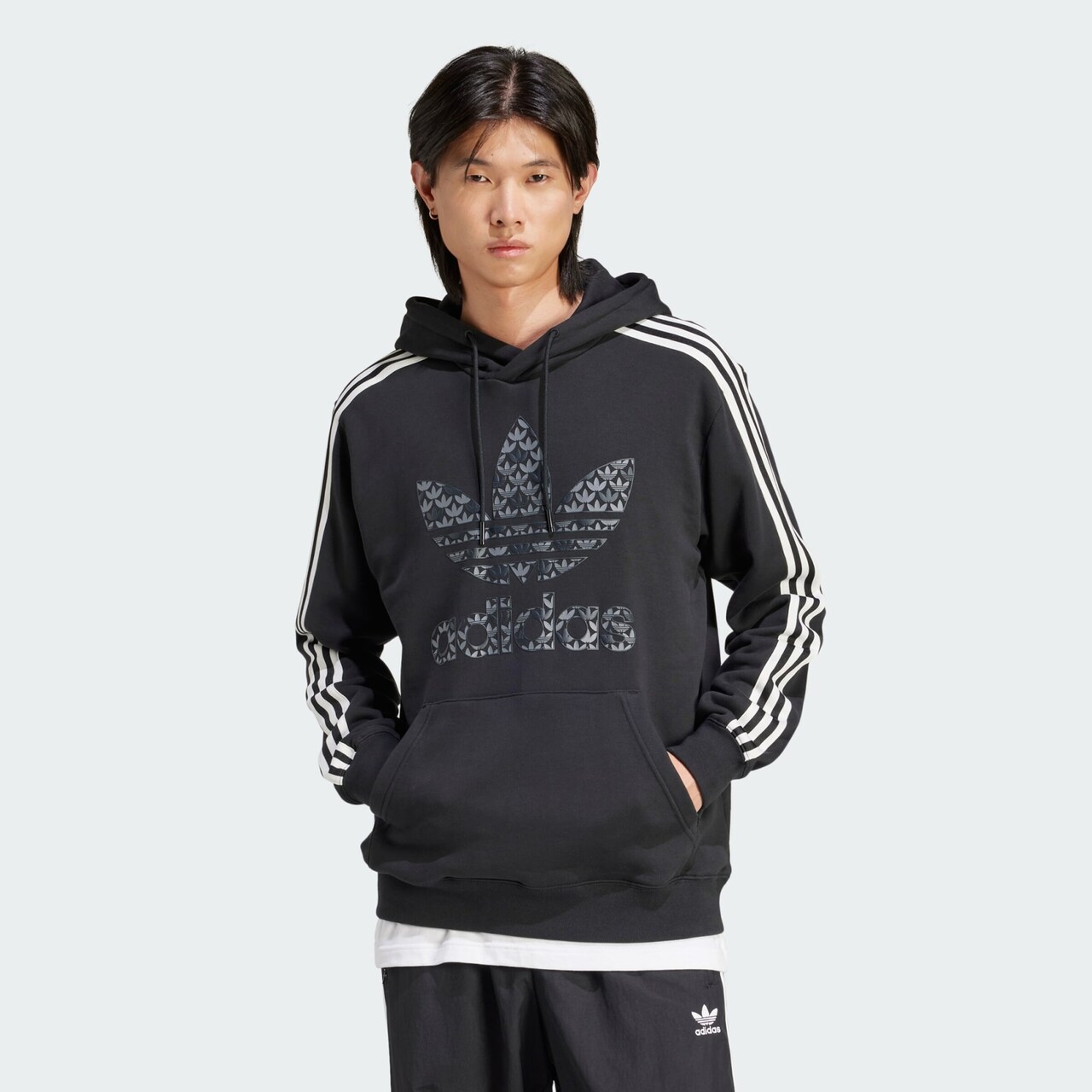 ADIDAS ORIGINALS, Sweatshirt 'Classic', Schwarz, Bild 2 von 5