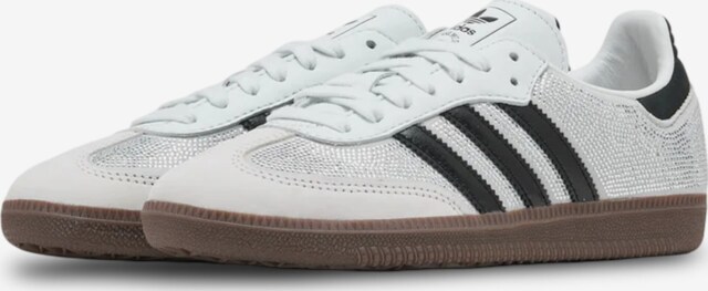 ADIDAS ORIGINALS, Sneaker low 'adidas Samba OG Rhinestone Crystal Silver'‌‌‌‌‌‌‌ Silber, Bild 2 von 5