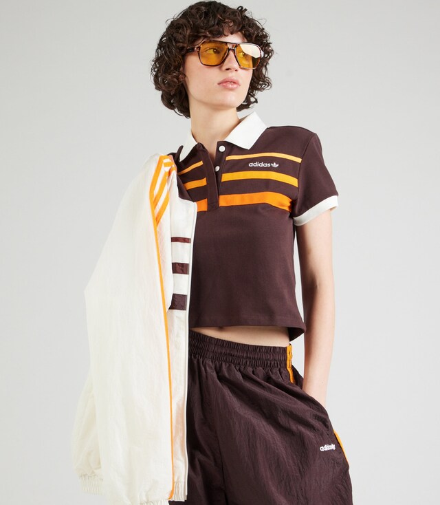 ADIDAS ORIGINALS, Sportshirt Braun, Bild 2 von 5
