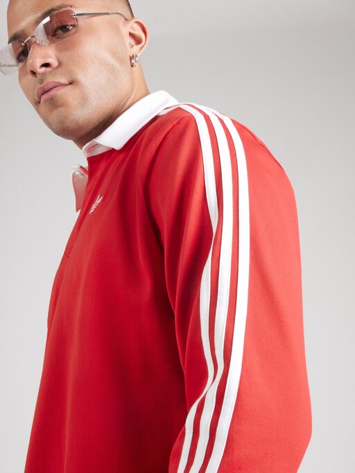 Poloshirt '3-Stripes Rugby Longsleeve', Bild 2 von 5