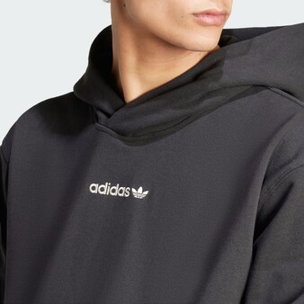 Sweatshirt in Schwarz