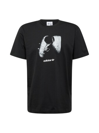 T-Shirt 'Street  5' in Schwarz & Weiß